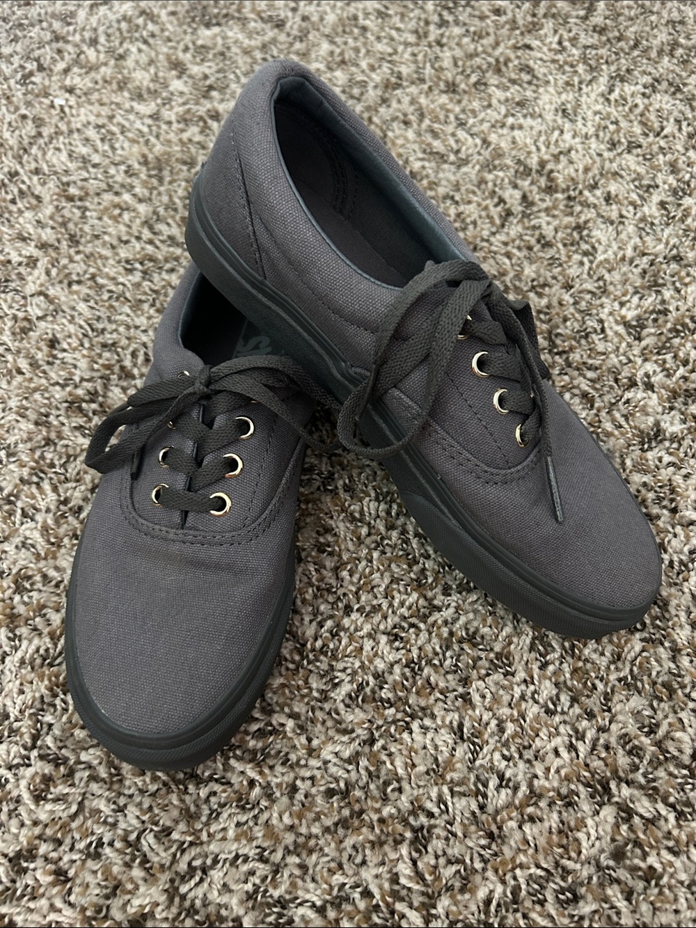 Vans Era Canvas Sneakers Gray US M 6/W 7.5